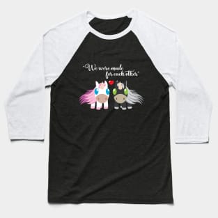 Unicorn Couple Baseball T-Shirt